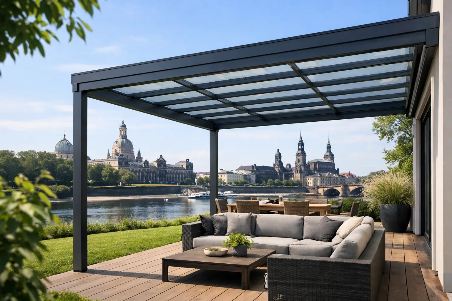 Terrassenüberdachung Dresden richtig planen